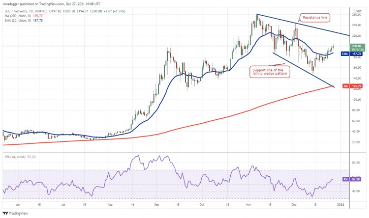 分析：BTC、ETH、BNB、SOL、ADA、XRP、LUNA、AVAX、DOT、DOGE